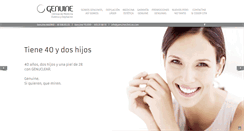 Desktop Screenshot of genuineclinicas.com